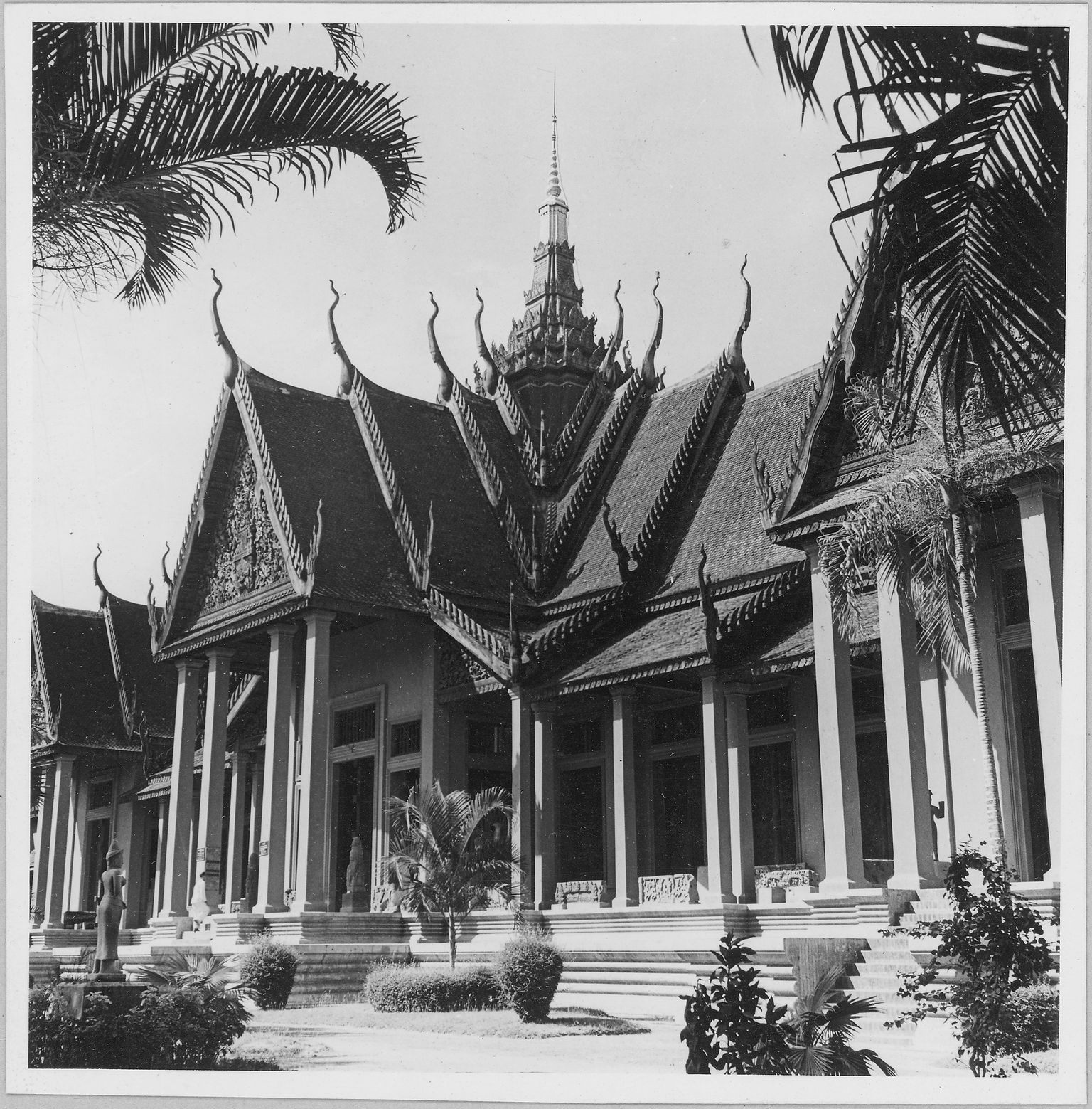 Le musée Albert Sarraut, actuel musée national du Cambodge.